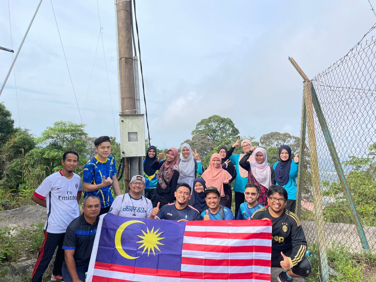 Tahniah buat Team JKKKP FTKA dan PKU, UMPSA yang Berjaya Menawan Bukit Sulai, Gambang pada 8 September 2023.